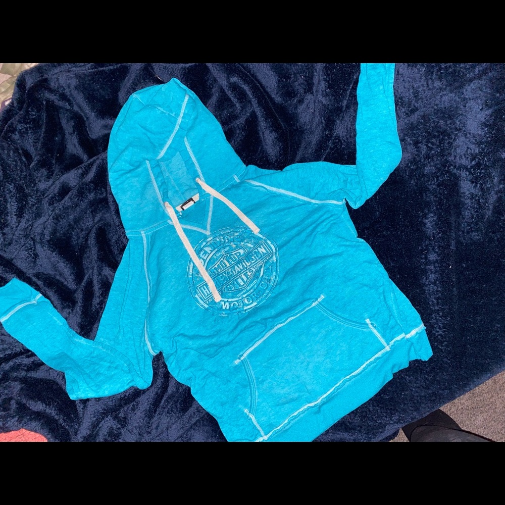 NEW HARLEY DAVIDSON SWEATSHIRT WORN TWICE